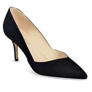 Mark fisher black suede pumps